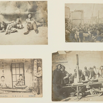 Een fotoalbum over een China-reis, begin 20e eeuw